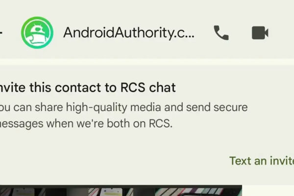 Google Messages RCS invite