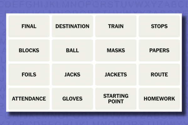 NYT Connections hints for game 739 on a purple background