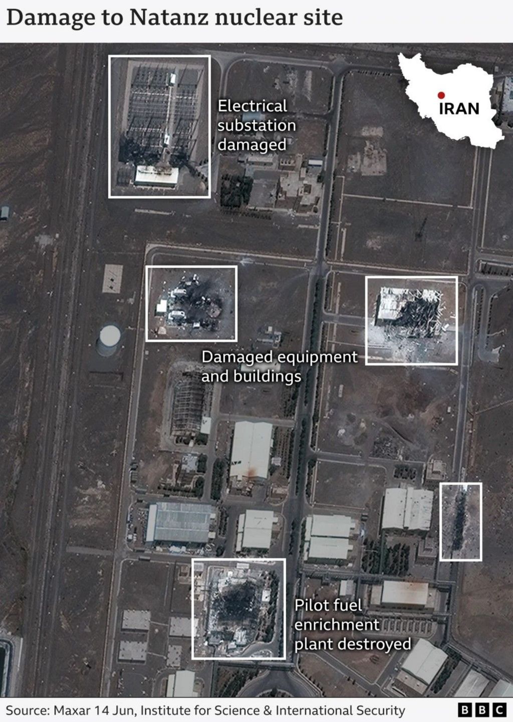 Damage to Natanz nuclear site