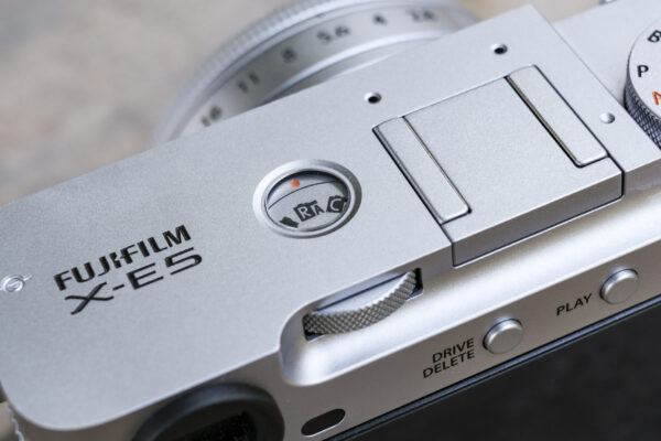 Closeup of the Fujifilm X-E5