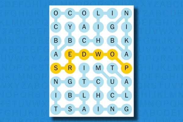 NYT Strands answers for game 474 on a blue background