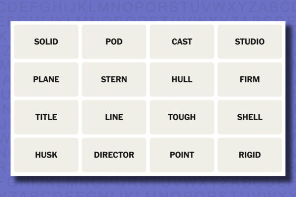NYT Connections hints for game 744 on a purple background