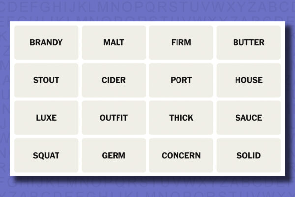 NYT Connections hints for game 741 on a purple background