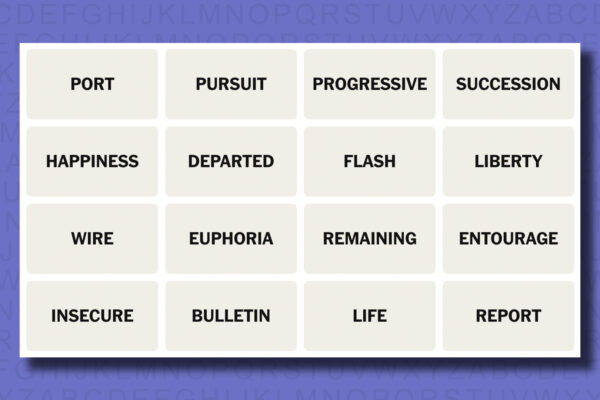 NYT Connections hints for game 742 on a purple background