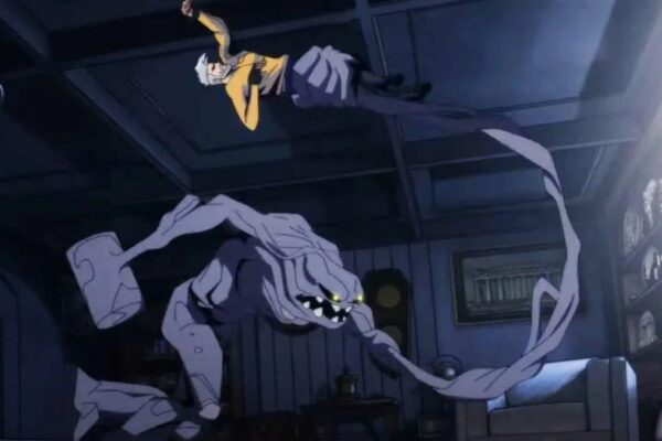 Clayface attacking Rick Flag Sr. in Creature Commandos season 1
