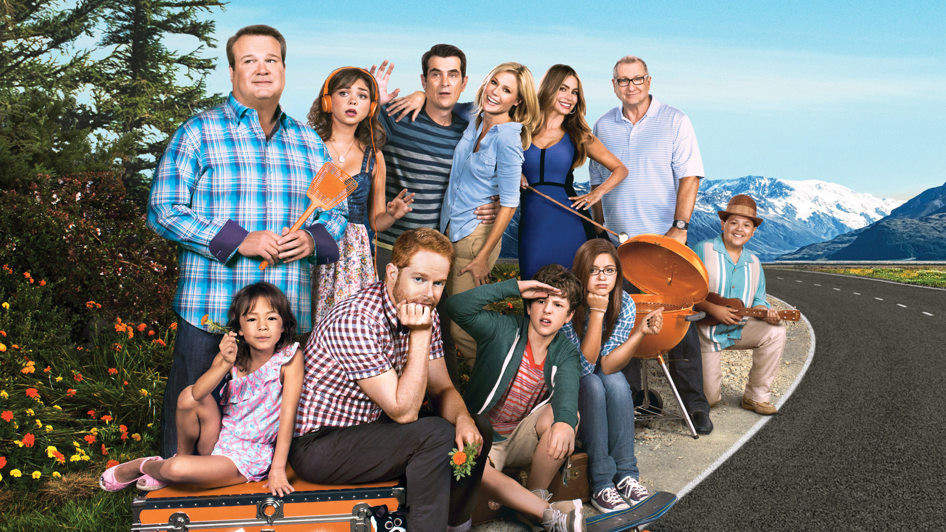 A publicity still for Modern Family